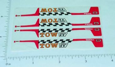 Pair Tiny Tonka Towing Original NOS Sticker Set Main Image