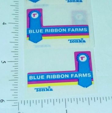 Tiny Tonka NOS Blue Ribbon Farms Sticker Set Pair Main Image