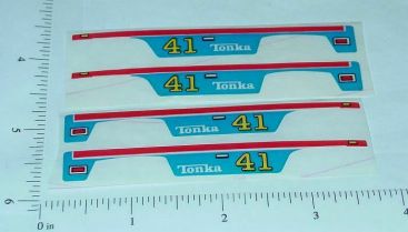 Pair Tiny Tonka #41 Racer Original Sticker Sets Main Image
