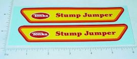 Pair Tonka Stump Jumper 4WD Vehicle Sticker Set