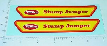 Pair Tonka Stump Jumper 4WD Vehicle Sticker Set Main Image
