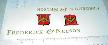 Pair Tonka Frederick & Nelson Semi Truck Sticker Set Main Image