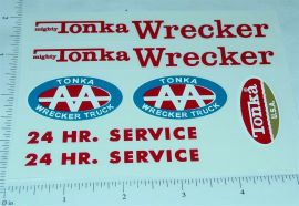 Mighty Tonka Wrecker Replacement Sticker Set