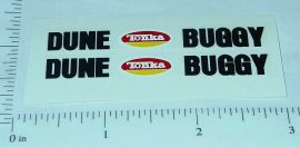 Tonka Mighty Dune Buggy Hood Sticker Pair