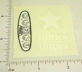 Tonka Army Bulldozer/Tractor Sticker Set