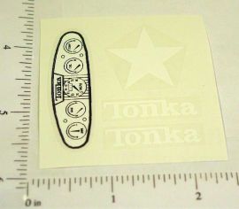 Tonka Army Bulldozer/Tractor Sticker Set