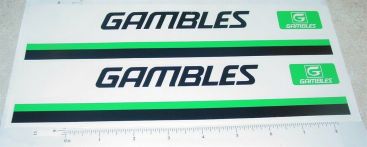 Pair Mini Tonka Gambles Stores Semi Sticker Set Main Image