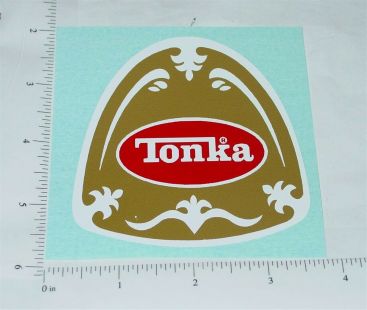 Tonka Fire Chief Plastic Hat Replacement Sticker Main Image