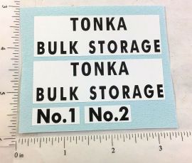 Tonka Bulk Storage Tanks Replacement Sticker Set