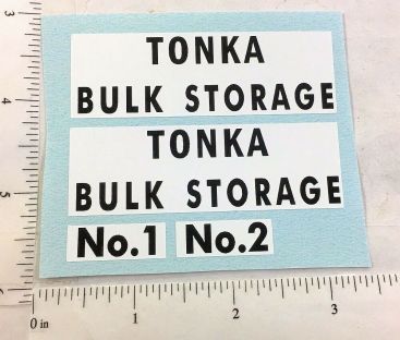 Tonka Bulk Storage Tanks Replacement Sticker Set Main Image