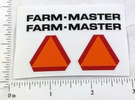Tonka Farm Master Tractor/Trailer Replacement Sticker Set
