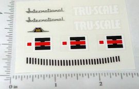 Tru Scale International Truck Sticker Set
