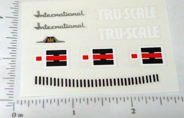 Tru Scale International Truck Sticker Set Main Image