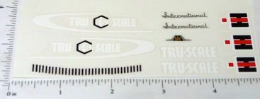 Tru Scale International Truck Stickers Main Image