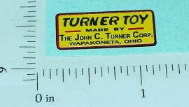 Turner Toys Replacement Chassis Sticker