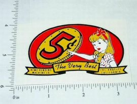 Acme 5 Cent Vending Machine Sticker