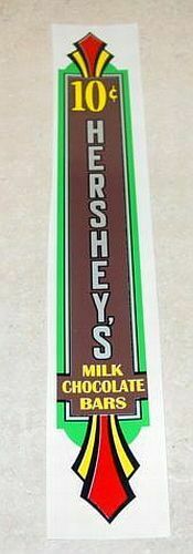 10 Cent Hershey's Candy Vending Machine Sticker Main Image