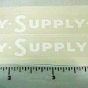Pair Wyandotte Army Supply Corps Truck Sticker Set Main Image