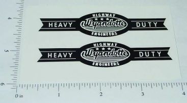 Pair Wyandotte Rocker Dump Construction Toy Stickers Main Image Pair Wyandotte Rocker Dump Construction Toy Stickers Main Image