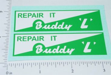 Pair Buddy L Repair It Wrecker Tow Truck Stickers Main Image