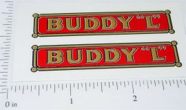 Pair Buddy L Pre-War 2.5" Logo Stickers