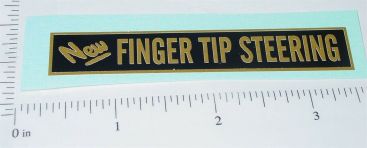 Buddy L Finger Tip Steering Sticker Main Image