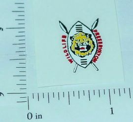 Corgi Wildlife Conservation Citroen Sticker