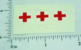 Corgi #354 Commer Military Ambulance Sticker Set
