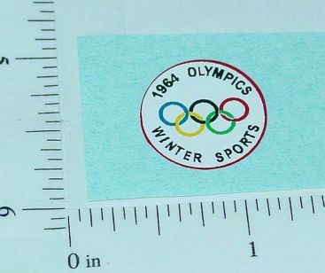 Corgi 1964 Olympics Citroen Replacement Sticker Main Image