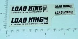 Custom Black Load King Stickers