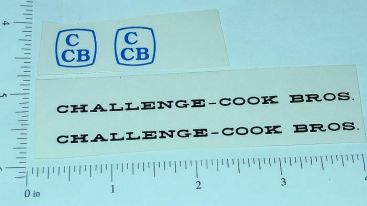 Pair Custom Challenge-Cook Brothers Stickers Set Main Image