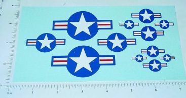 Custom Air Force Wing Logo Stickers Main Image