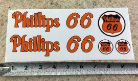 Custom Phillips 66 Tonka/Smith Miller Semi Tanker Sticker Set