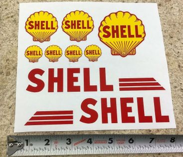 Custom Shell Tonka/Smith Miller Semi Tanker Sticker Set Main Image