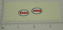 Dinky Esso Trojan Van Replacement Sticker Set