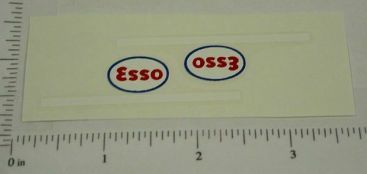 Dinky Esso Trojan Van Replacement Sticker Set Main Image