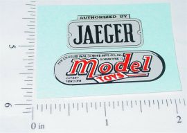 Doepke Jaeger Cement Mixer Stickers