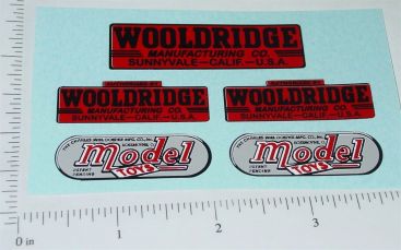 Doepke Woolridge Earth Mover Sticker Set Main Image