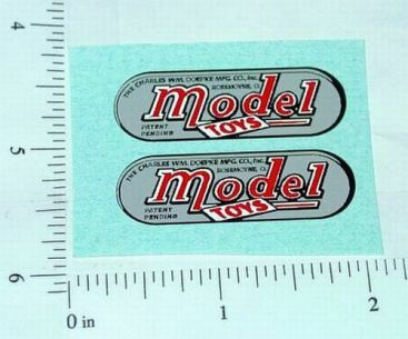 Pair Doepke Model Toys Replacement Logo Sticker Set Main Image