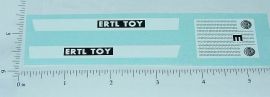 Ertl 1:16 Scale Tiltbed Load Tractor Sticker Set