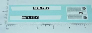 Ertl 1:16 Scale Tiltbed Load Tractor Sticker Set Main Image