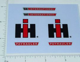 Ertl IHC 1:16 Payhauler Dump Truck Sticker Set