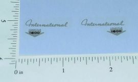 Pair Ertl IHC Loadstar 1600 Hood Side Stickers