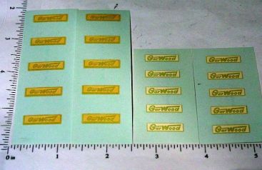 OEM Ertl Garwood Truck Bodies Waterslide Decals Main Image OEM Ertl Garwood Truck Bodies Waterslide Decals Main Image