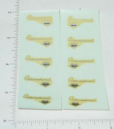 OEM Ertl IHC Loadstar Waterslide Decal Sheets Main Image OEM Ertl IHC Loadstar Waterslide Decal Sheets Main Image