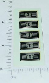 OEM Ertl Gear Shift Water Transfer Decal Sheet