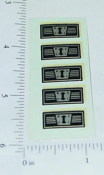 OEM Ertl Gear Shift Water Transfer Decal Sheet Main Image OEM Ertl Gear Shift Water Transfer Decal Sheet Main Image