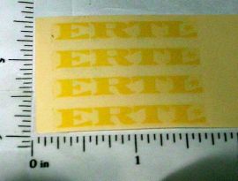 OEM Ertl 1.5" Water Transfer Decal Sheet