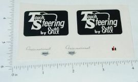 Ertl Touch Steering (Black) Complete Sticker Set