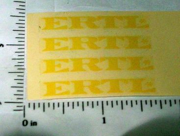 OEM Ertl 1.5" Water Transfer Decal Sheet Main Image OEM Ertl 1.5" Water Transfer Decal Sheet Main Image
